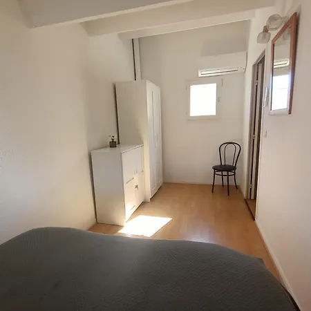 T2 Mezzanine Climatise Avec Terrasse - 5 Pers. Pres Et Parc Des Dosses - Parking Inclus - Fr-1-799-17 Apartmán Le Barcarès